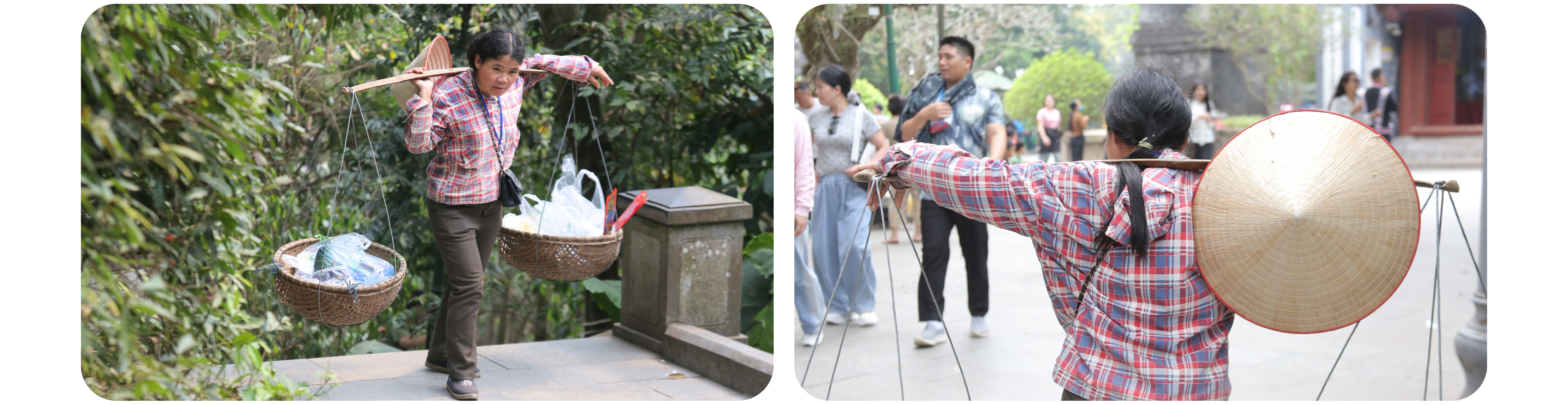 Gánh lễ lên Đền