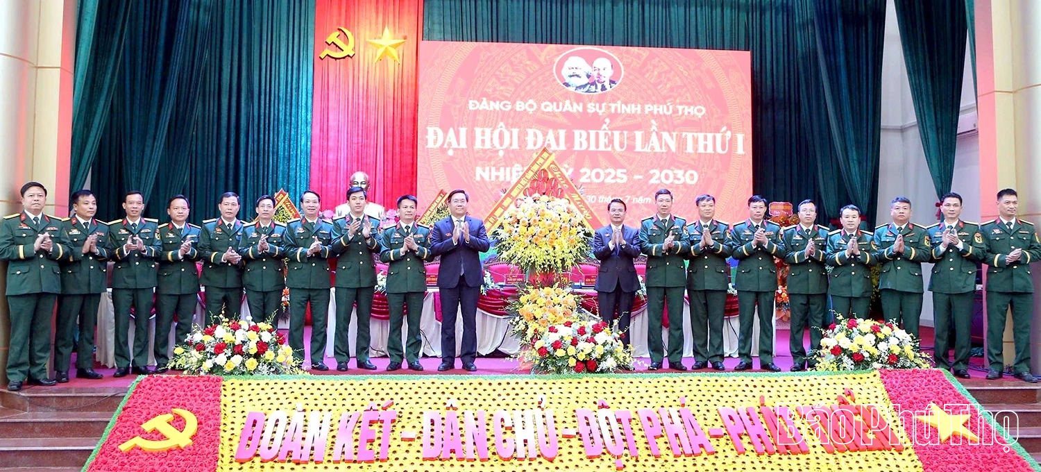 Đại hội đại biểu Đảng bộ Quân sự tỉnh lần thứ I, nhiệm kỳ 2025 - 2030