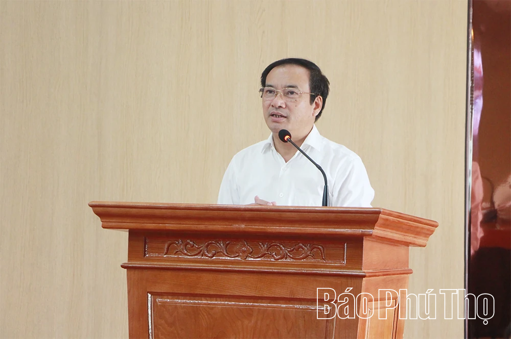 Hội nghị báo cáo viên cấp tỉnh quý IV năm 2025