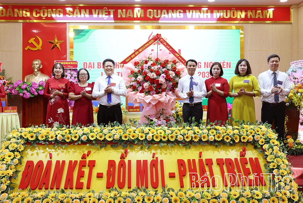 Đại hội đại biểu Hội Nông dân xã Phùng Nguyên lần thứ I, nhiệm kỳ 2025-2030