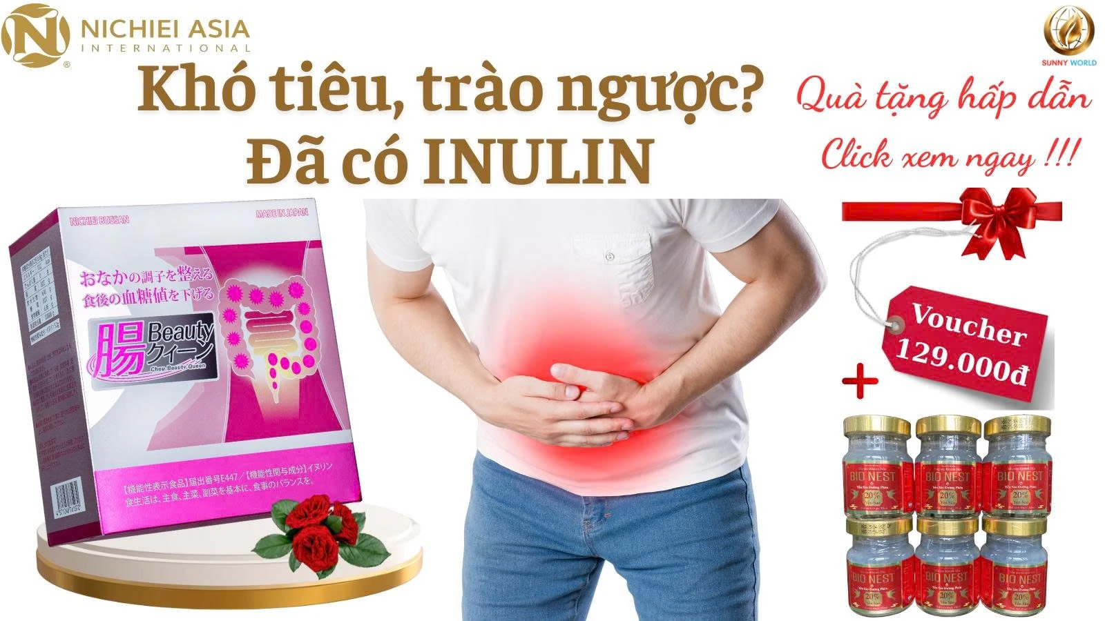Men Inulin Nhật Bản – Giải pháp chăm sóc đại tràng và hệ tiêu hóa hiện đại