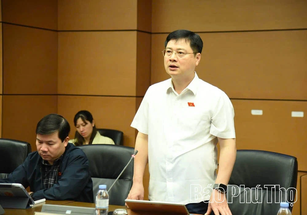 Đại biểu Quốc hội tỉnh Phú Thọ tiếp tục góp ý vào 3 dự án luật