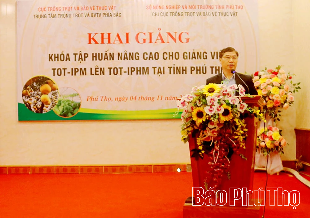 30 học viên tập huấn nâng cao cho giảng viên TOT – IPM lên TOT - IPHM