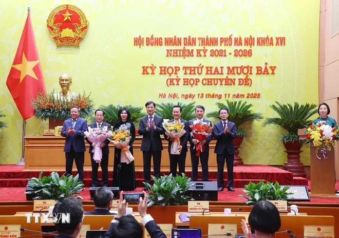 Ông Nguyễn Đức Trung được bầu giữ chức Chủ tịch UBND thành phố Hà Nội