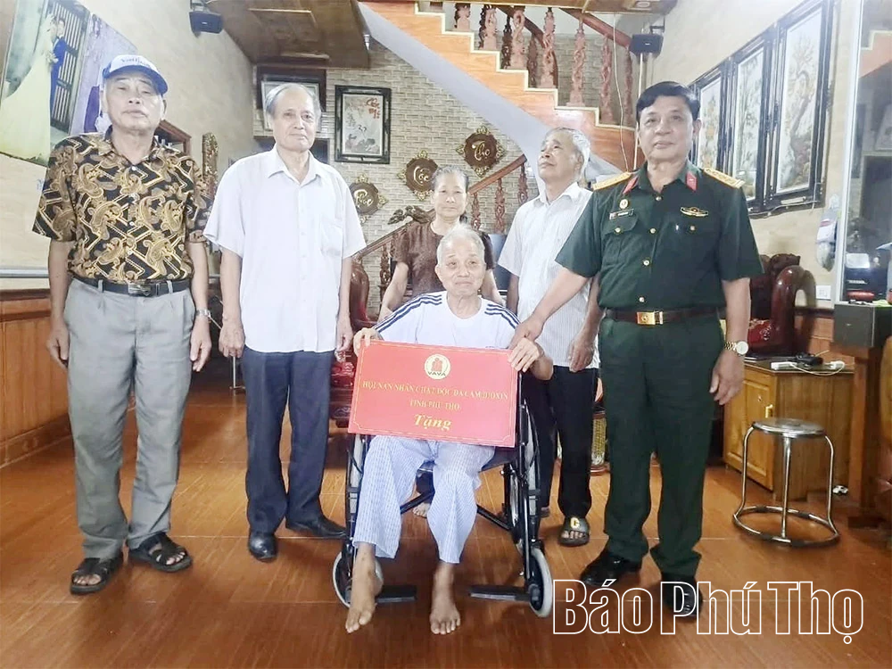 Xoa dịu, sẻ chia với nỗi đau da cam