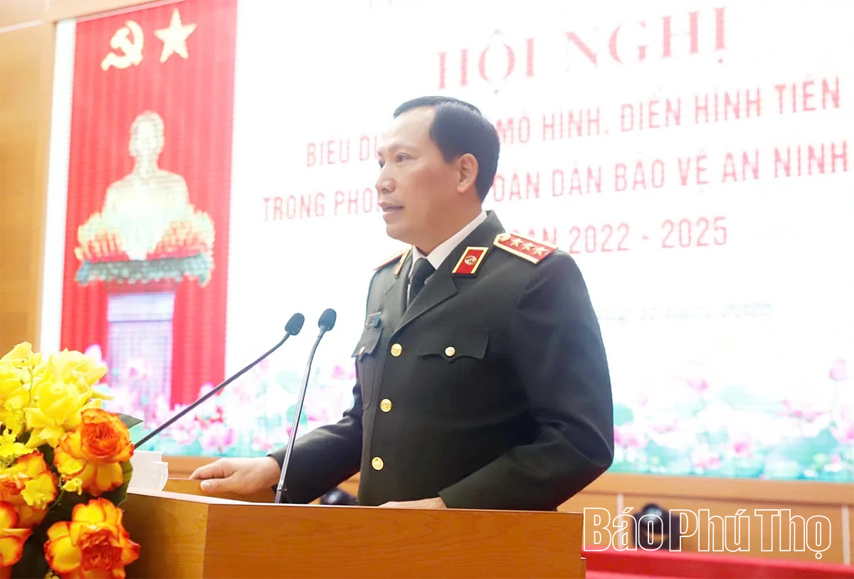 Biểu dương các mô hình, điển hình tiên tiến trong phong trào “Toàn dân bảo vệ an ninh Tổ quốc” giai đoạn 2022 – 2025