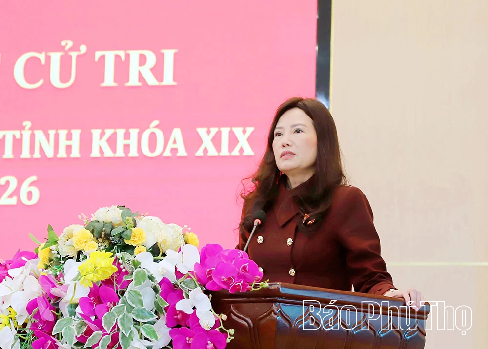 Đại biểu HĐND tỉnh tiếp xúc cử tri tại xã Thanh Ba