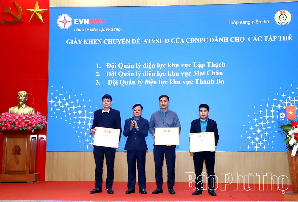 Công đoàn Công ty Điện lực Phú Thọ triển khai nhiệm vụ năm 2026