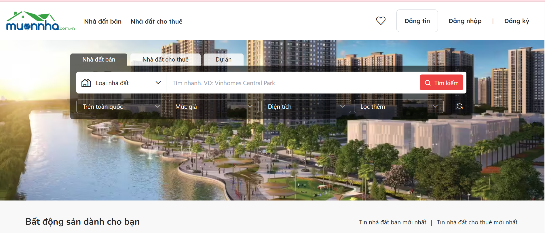 Vinhomes Grand Park - Xem thông tin giá bán chi tiết mới nhất tại MuonNha.com.vn