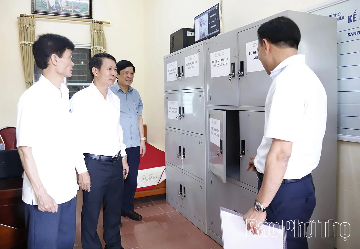 Tạo điều kiện thuận lợi nhất cho các thí sinh thi tuyển sinh lớp 10 và tốt nghiệp THPT năm 2026