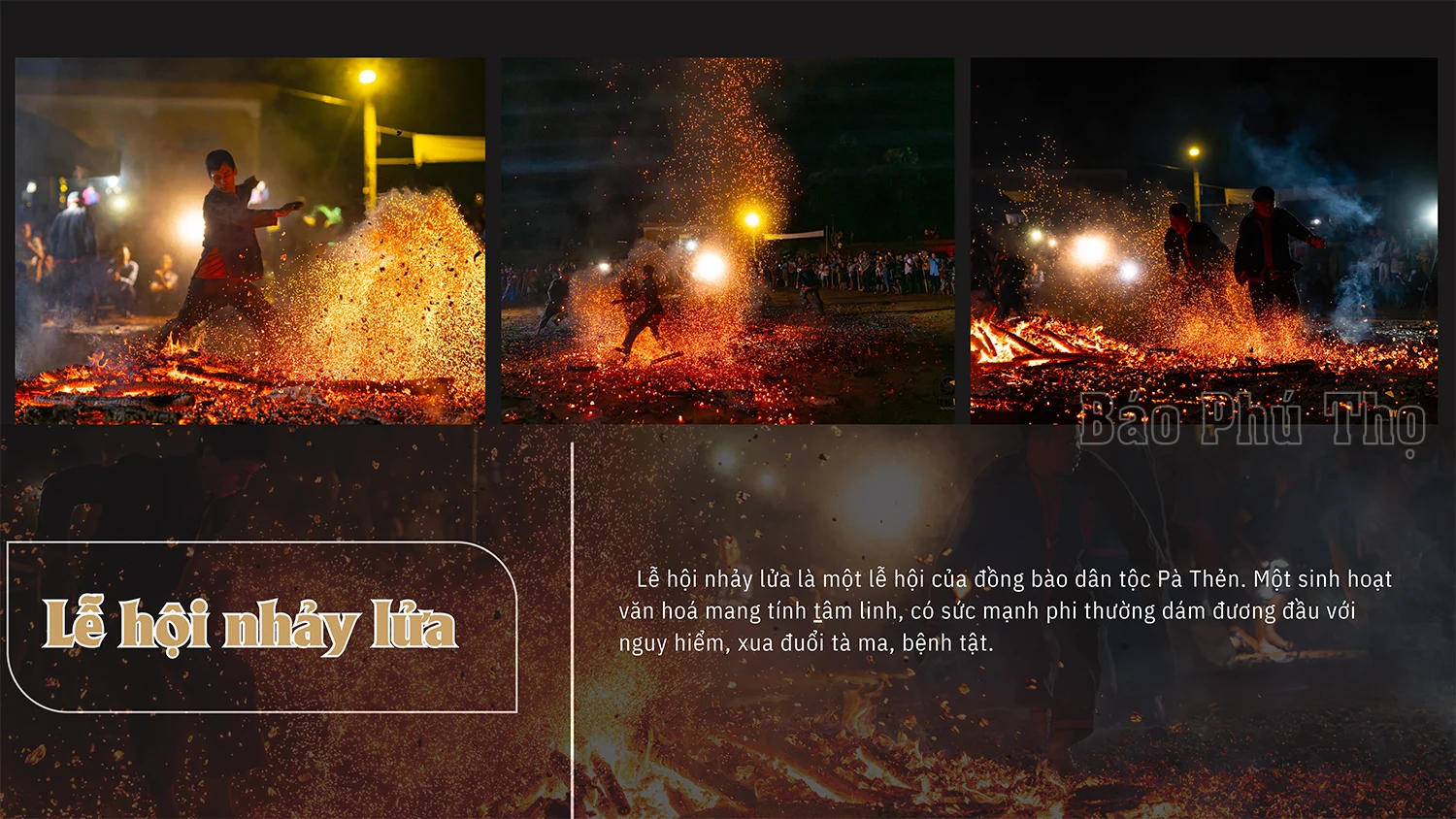 Lễ hội nhảy lửa của người Pà Thẻn