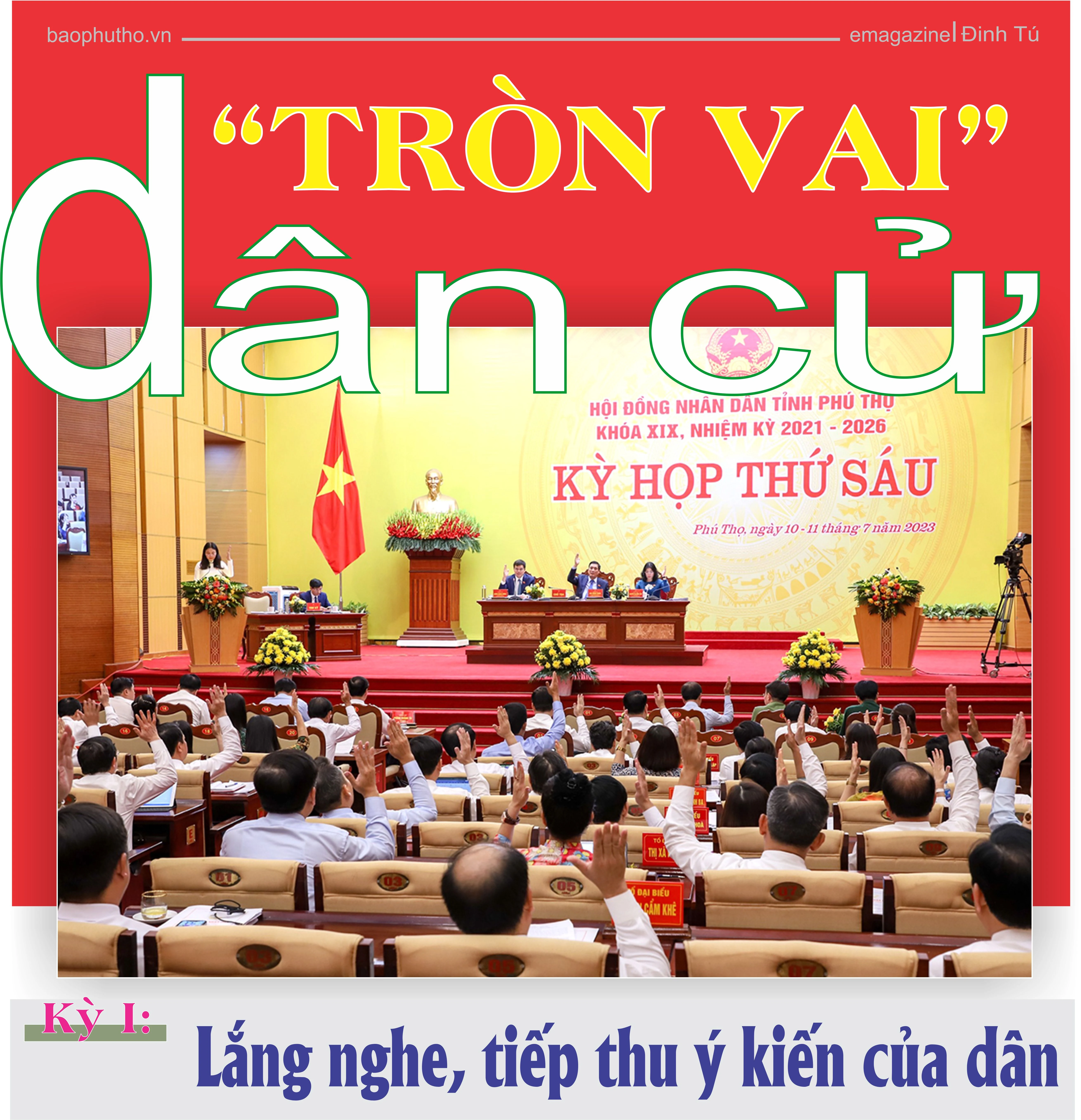 “Tròn vai” dân cử