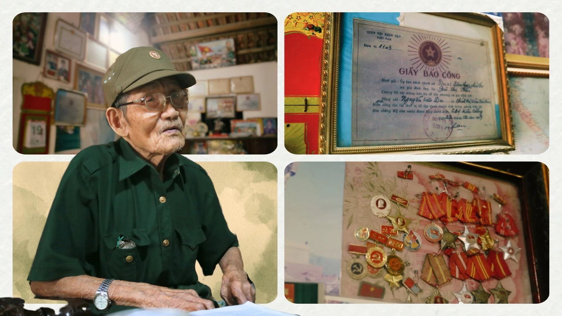 Ký ức “56 ngày đêm” của cựu chiến binh 98 tuổi