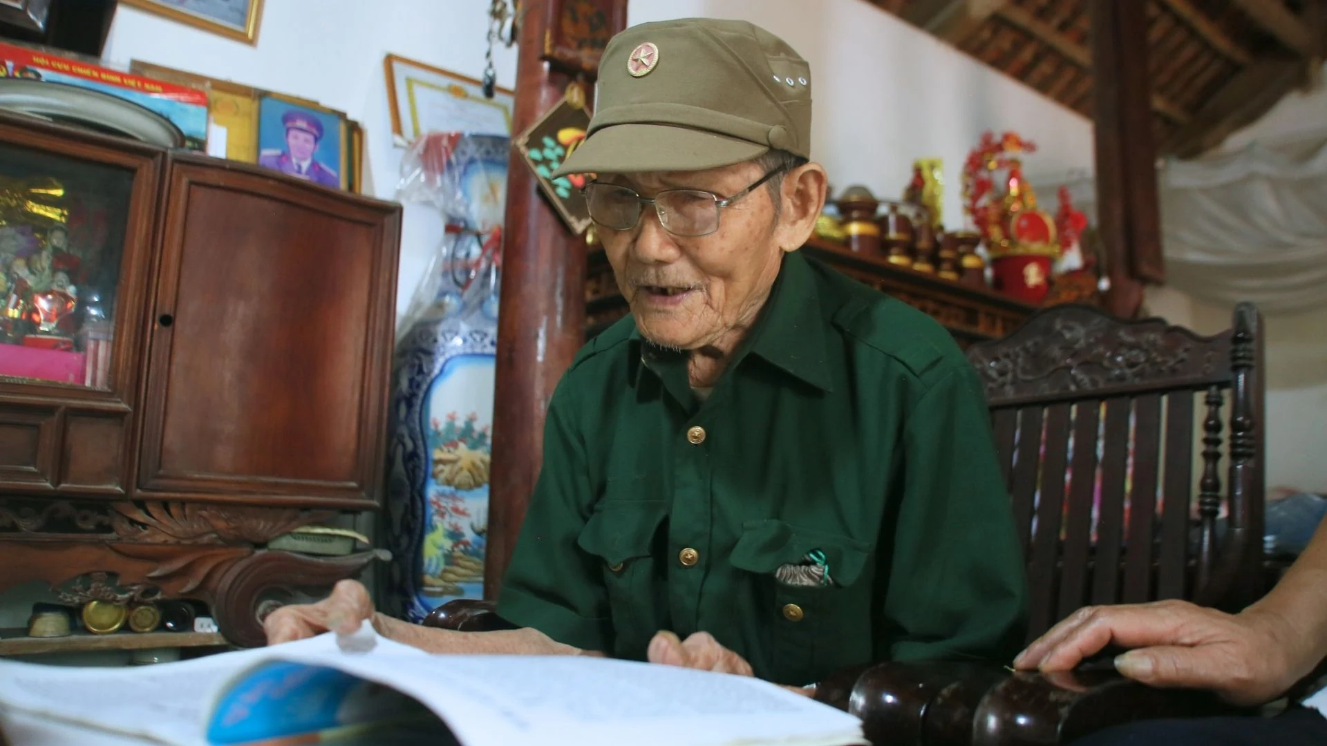 Ký ức “56 ngày đêm” của cựu chiến binh 98 tuổi