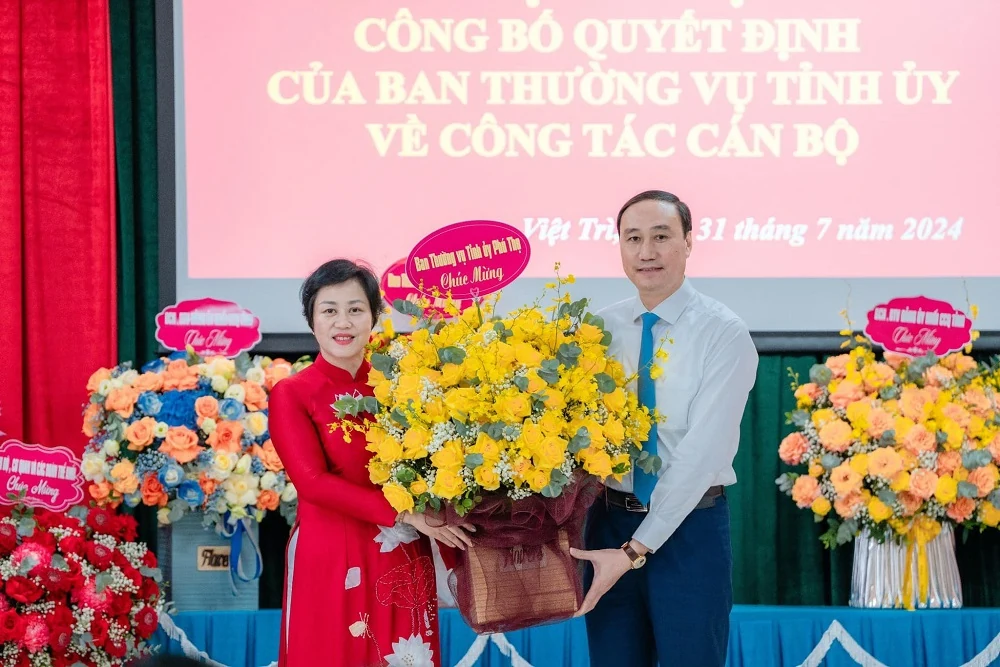 Đảng uỷ Khối các cơ quan tỉnh Phú Thọ có tân Bí thư