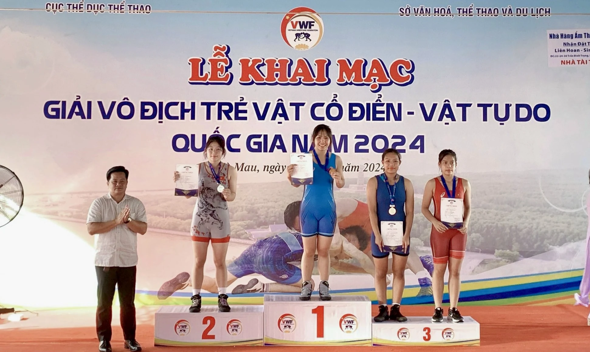 Phú Thọ giành 6 huy chương tại Giải Vô địch trẻ Vật cổ điển – Vật tự do quốc gia