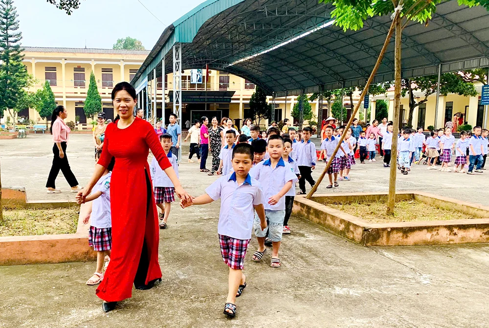Trên 24.000 học sinh lớp 1 trên địa bàn tỉnh tựu trường