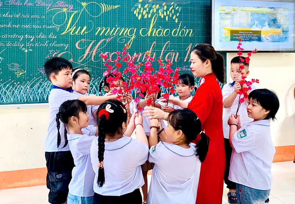 Trên 24.000 học sinh lớp 1 trên địa bàn tỉnh tựu trường