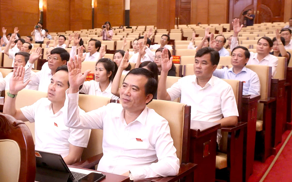 Kỳ họp chuyên đề thứ Năm, HĐND tỉnh khoá XIX