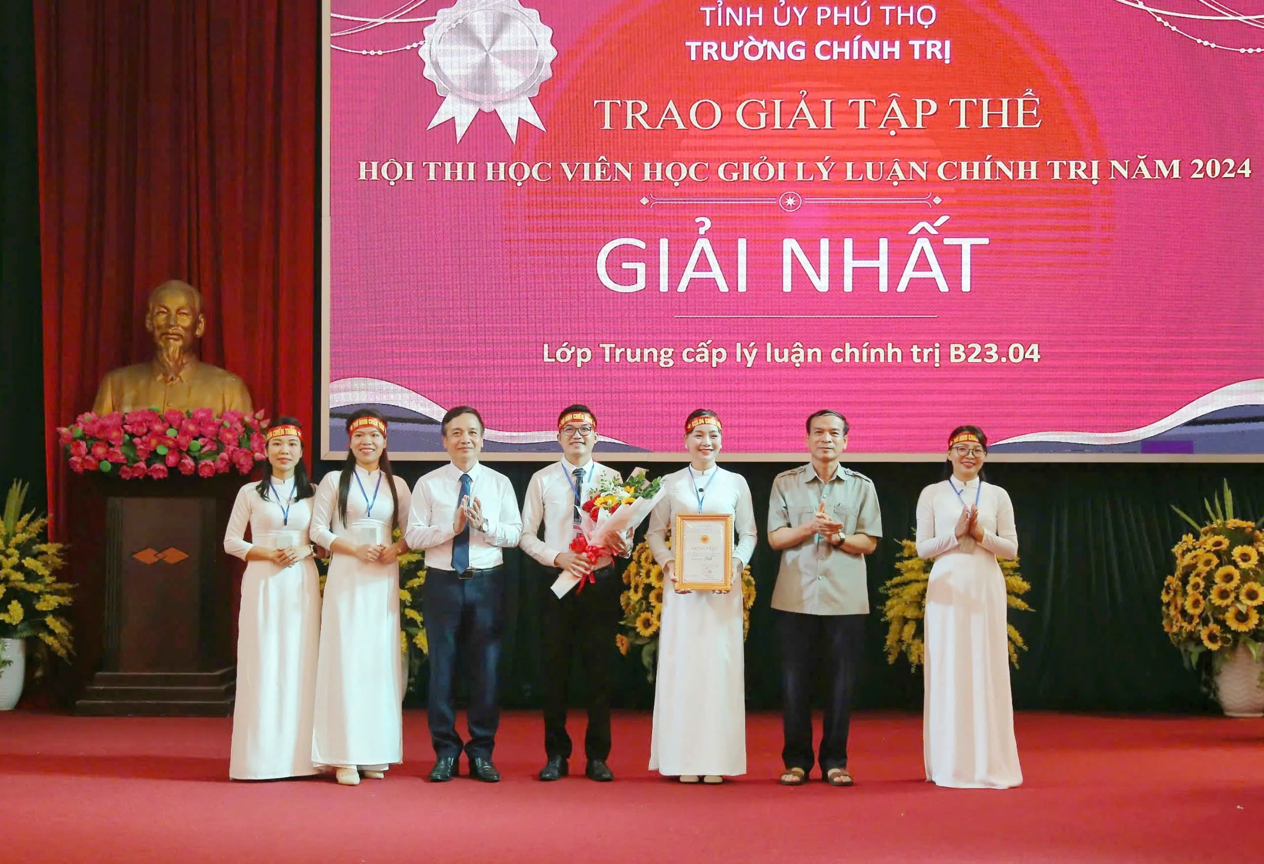 Hội thi học viên học giỏi Lý luận chính trị năm 2024
