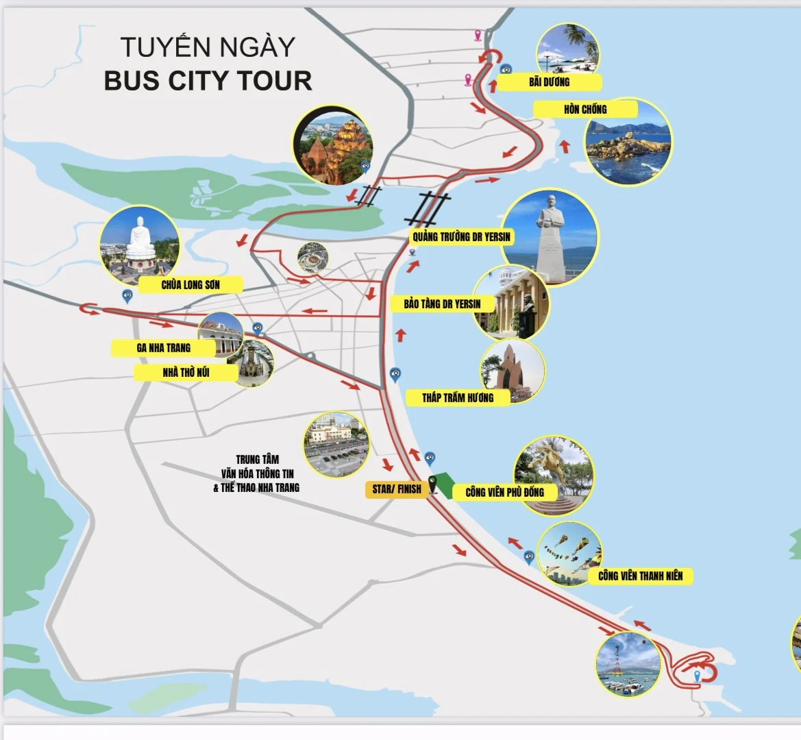 Xe buýt du lịch - sản phẩm mới của du lịch Nha Trang