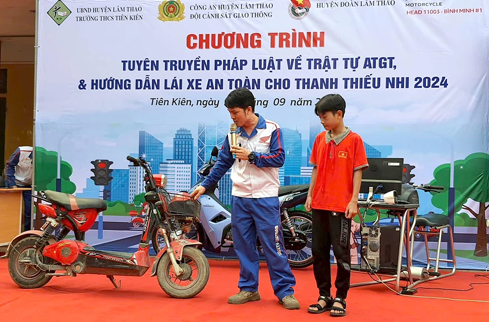 Tuyên truyền pháp luật về trật tự an toàn giao thông