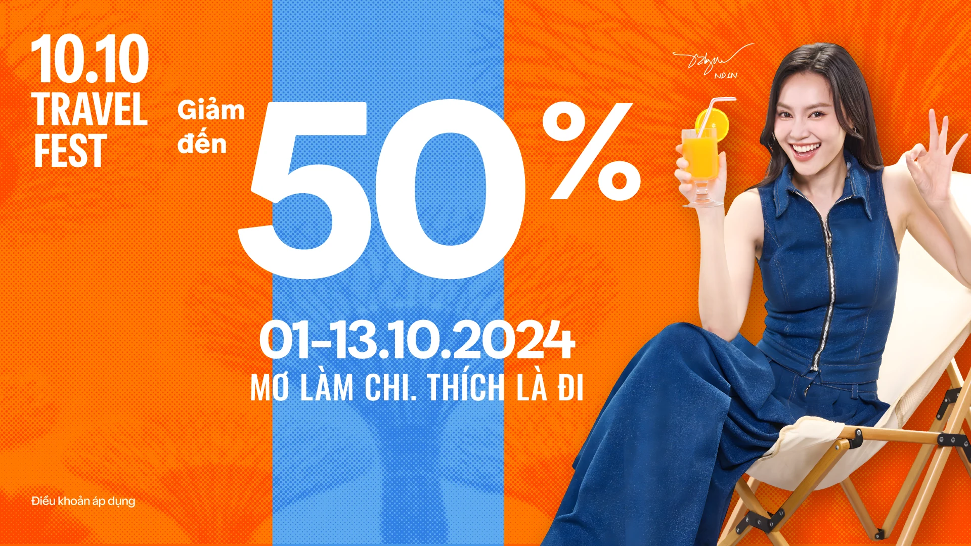 Vi vu khắp chốn với Traveloka 10.10 Travel Fest: Tiết kiệm đến 50% chi phí du lịch!