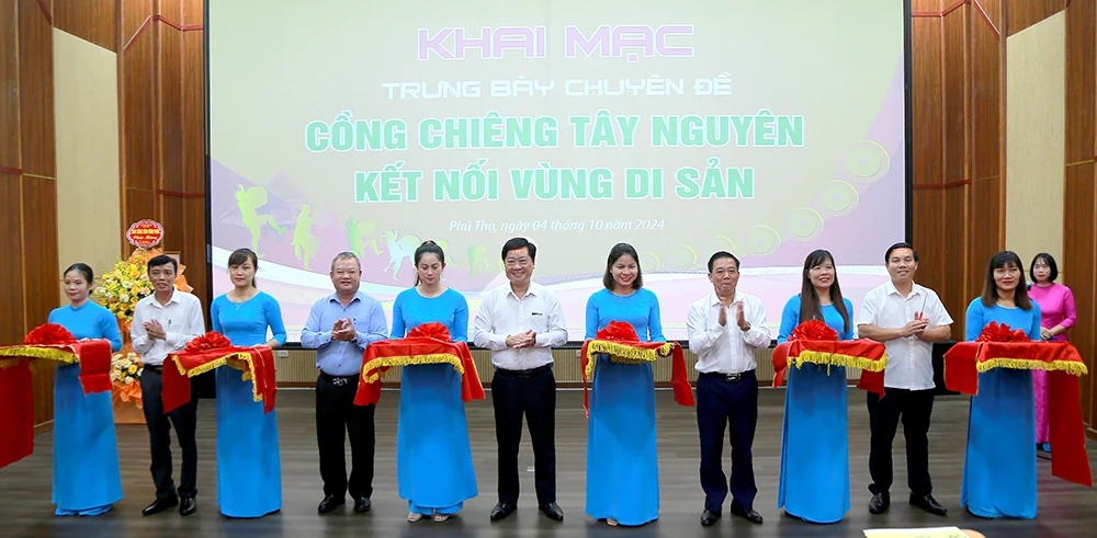 Opening of the exhibition “Central Highlands Gongs: Connecting Heritage Areas”