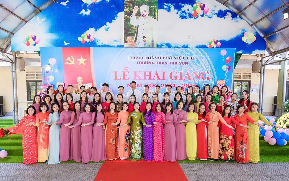 Trường THCS Thọ Sơn: Tự hào 30 năm trao tri thức, dựng tương lai