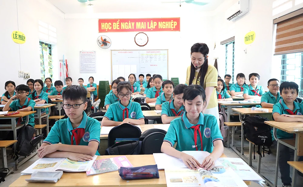 Trường THCS Thọ Sơn: Tự hào 30 năm trao tri thức, dựng tương lai