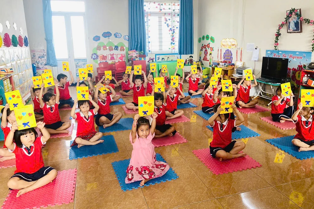 Trường Mầm non Sông Lô: Tự hào tuổi 40