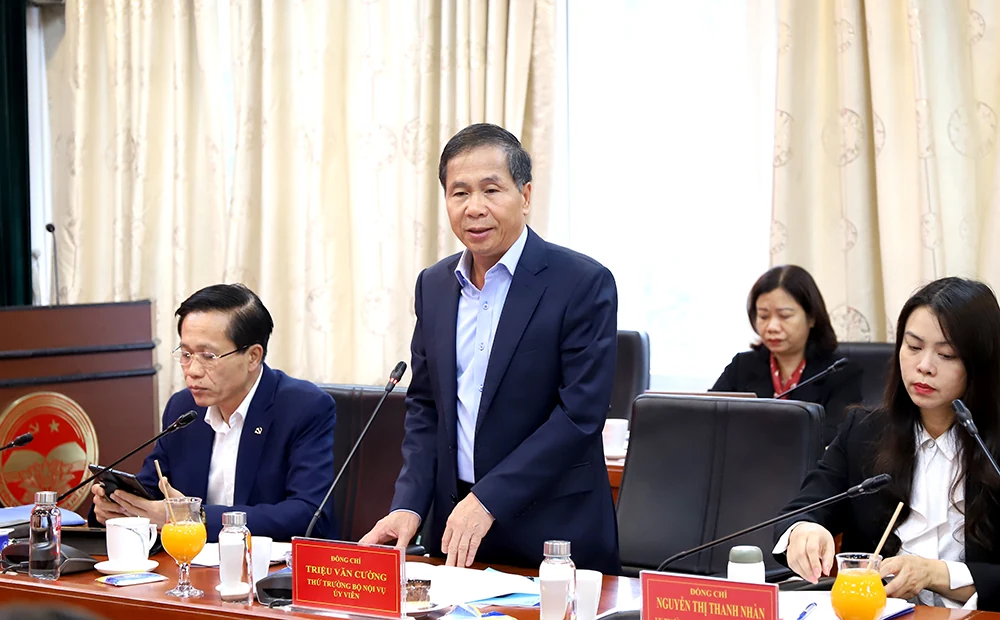 Họp Hội đồng thẩm định Trường Chính trị tỉnh Phú Thọ đạt chuẩn mức 1