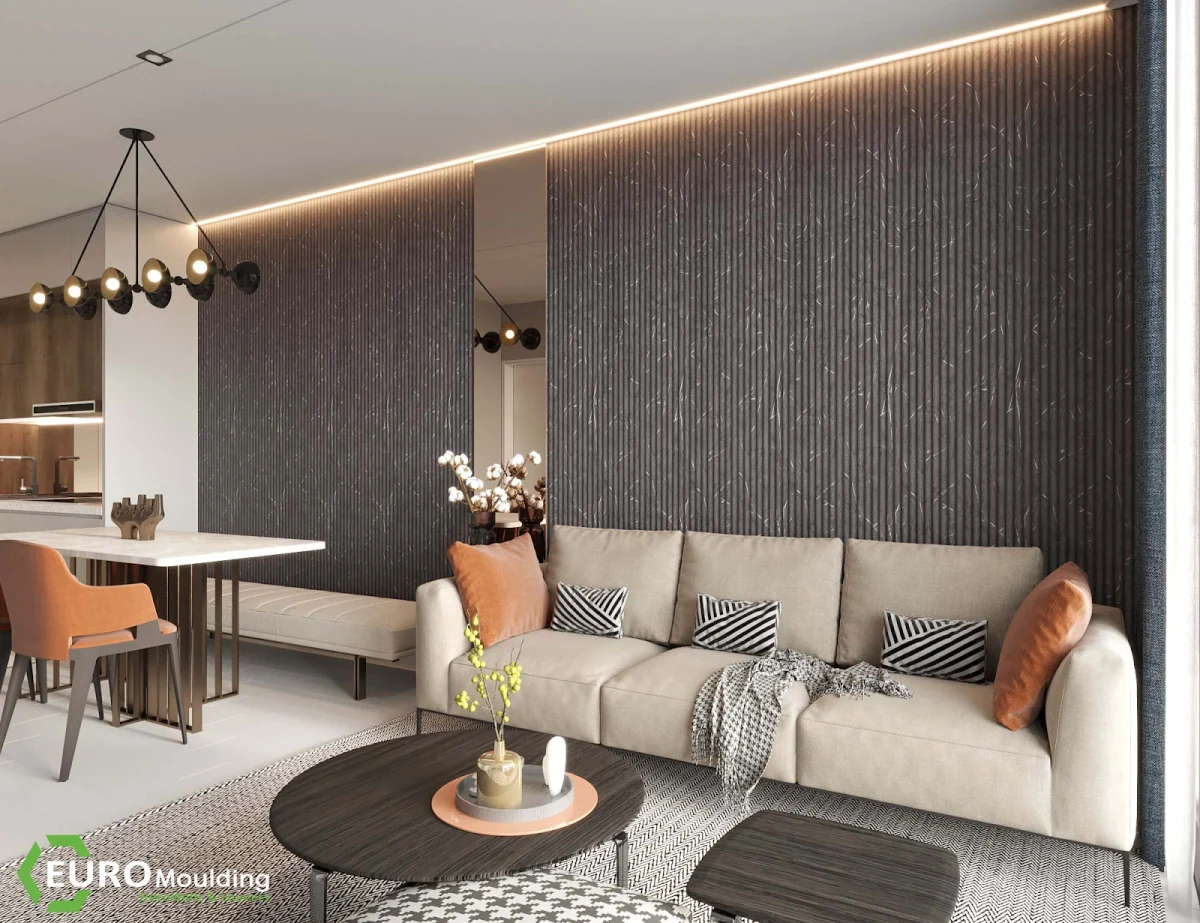 Tấm Ốp Lam Sóng Euro Moulding - Giải Pháp Độc Đáo Cho Kiến Trúc Hiện Đại