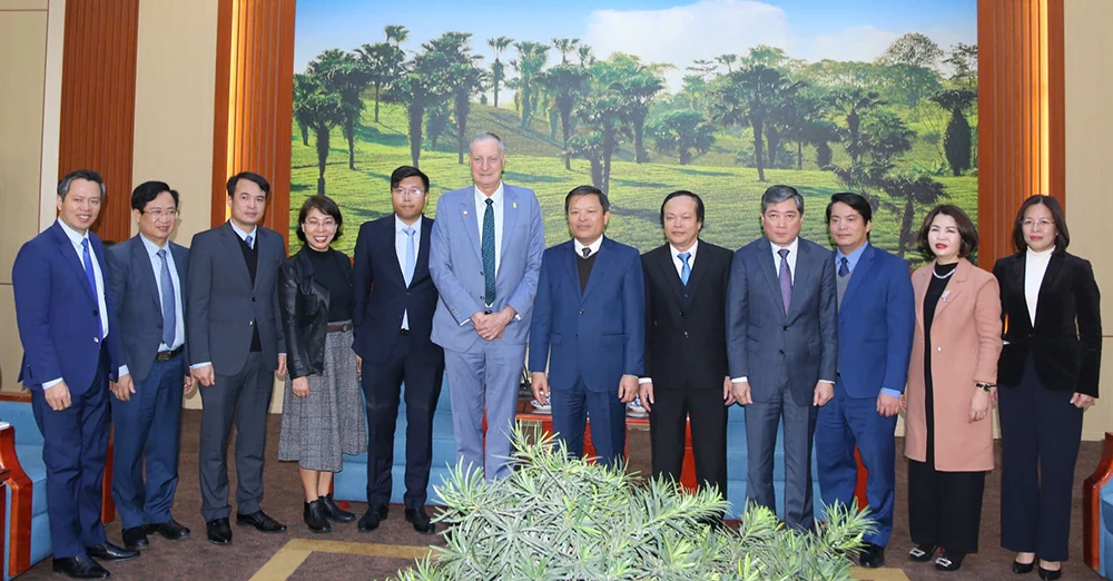 The Embassy of Israel in Vietnam strengthens cooperation with Phu Tho