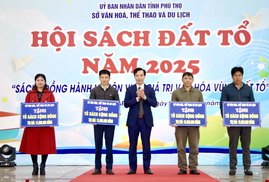 Khai mạc Hội sách Đất Tổ năm 2025