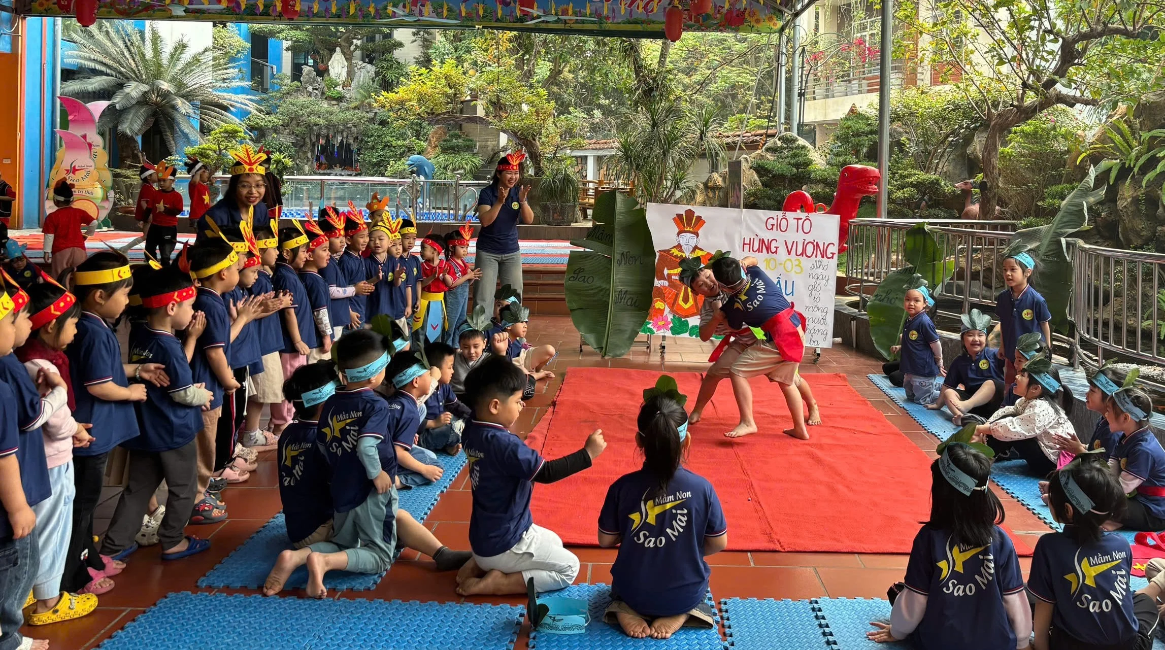 Meaningful activities for children during the Hung Kings Commemoration