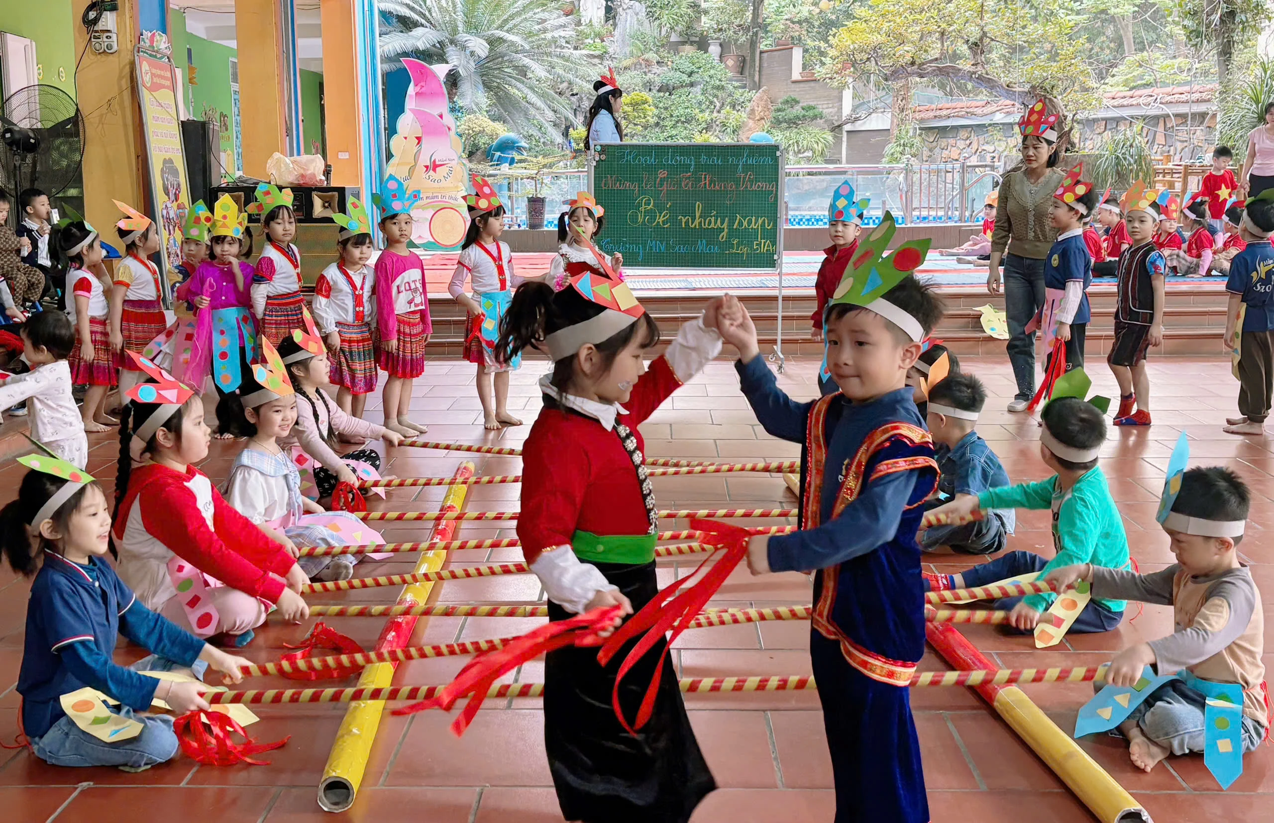 Meaningful activities for children during the Hung Kings Commemoration