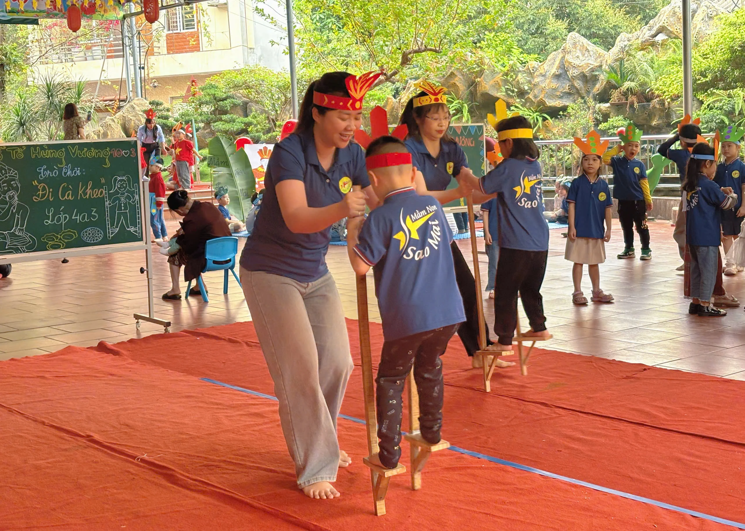 Meaningful activities for children during the Hung Kings Commemoration