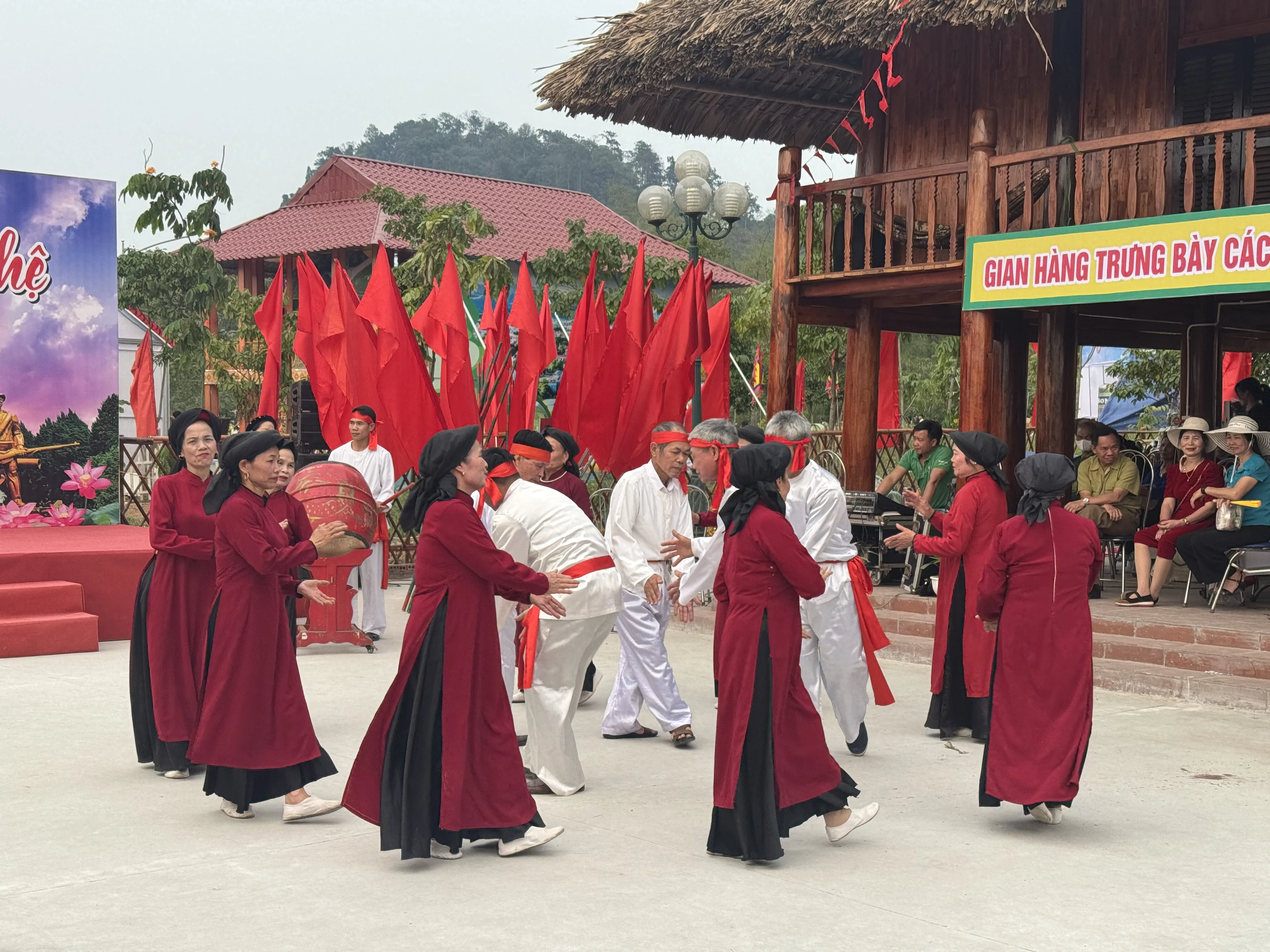 Colorful cultural “party”