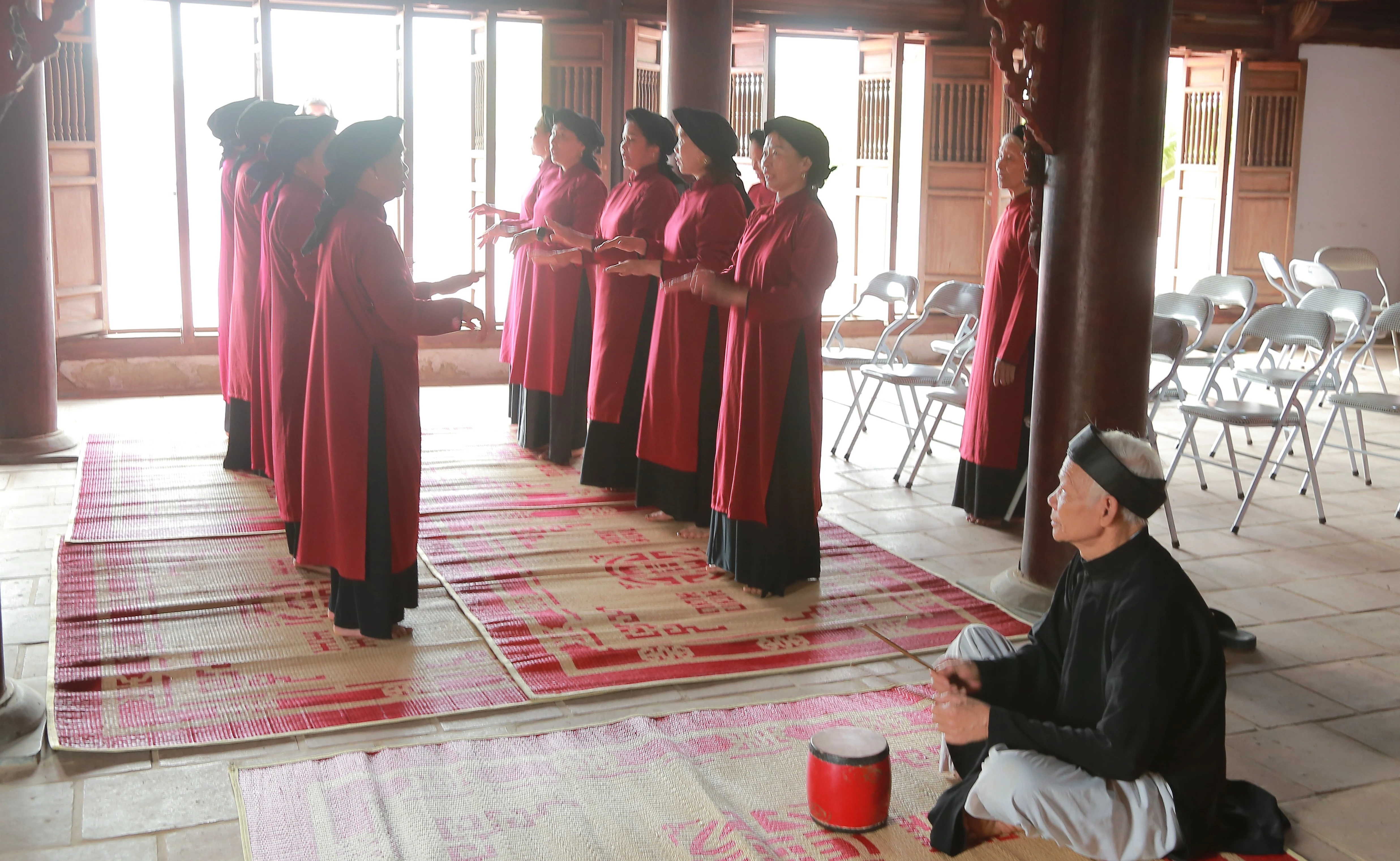 Xoan Singing performances in ancient Villages to celebrate the Hung King Temple Festival