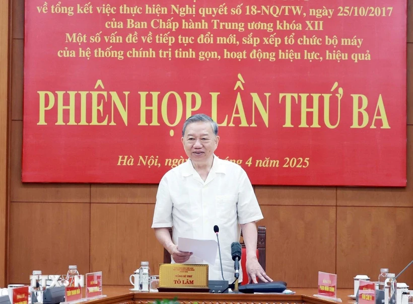 Tổng Bí thư: Phải đảm bảo hoạt động thông suốt trước, trong và sau sắp xếp