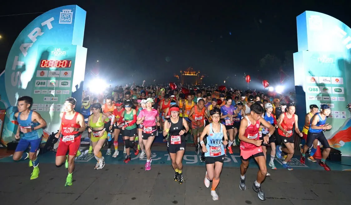Bế mạc Giải Đền Hùng Marathon 2025