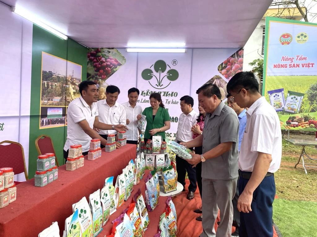 Phiên chợ quảng bá, xúc tiến thương mại, kết nối cung cầu sản phẩm OCOP và nông sản an toàn