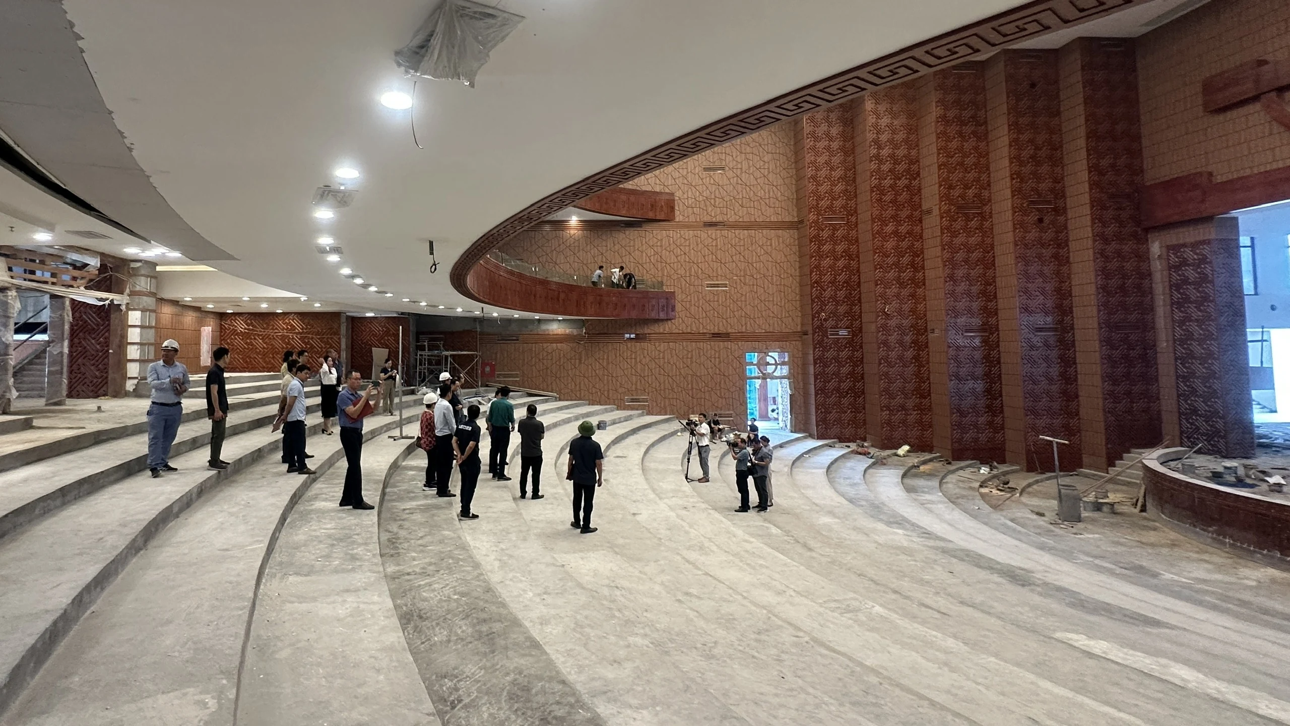 Inside the Final Stages of the Phu Tho Provincial Cultural and Arts House