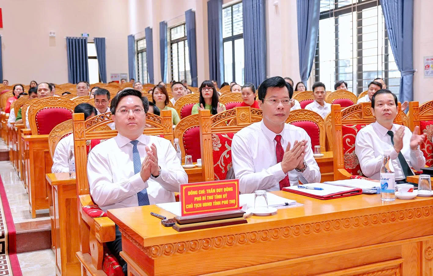 Chủ tịch UBND tỉnh dự Kỳ họp thứ Nhất HĐND phường Vĩnh Phúc