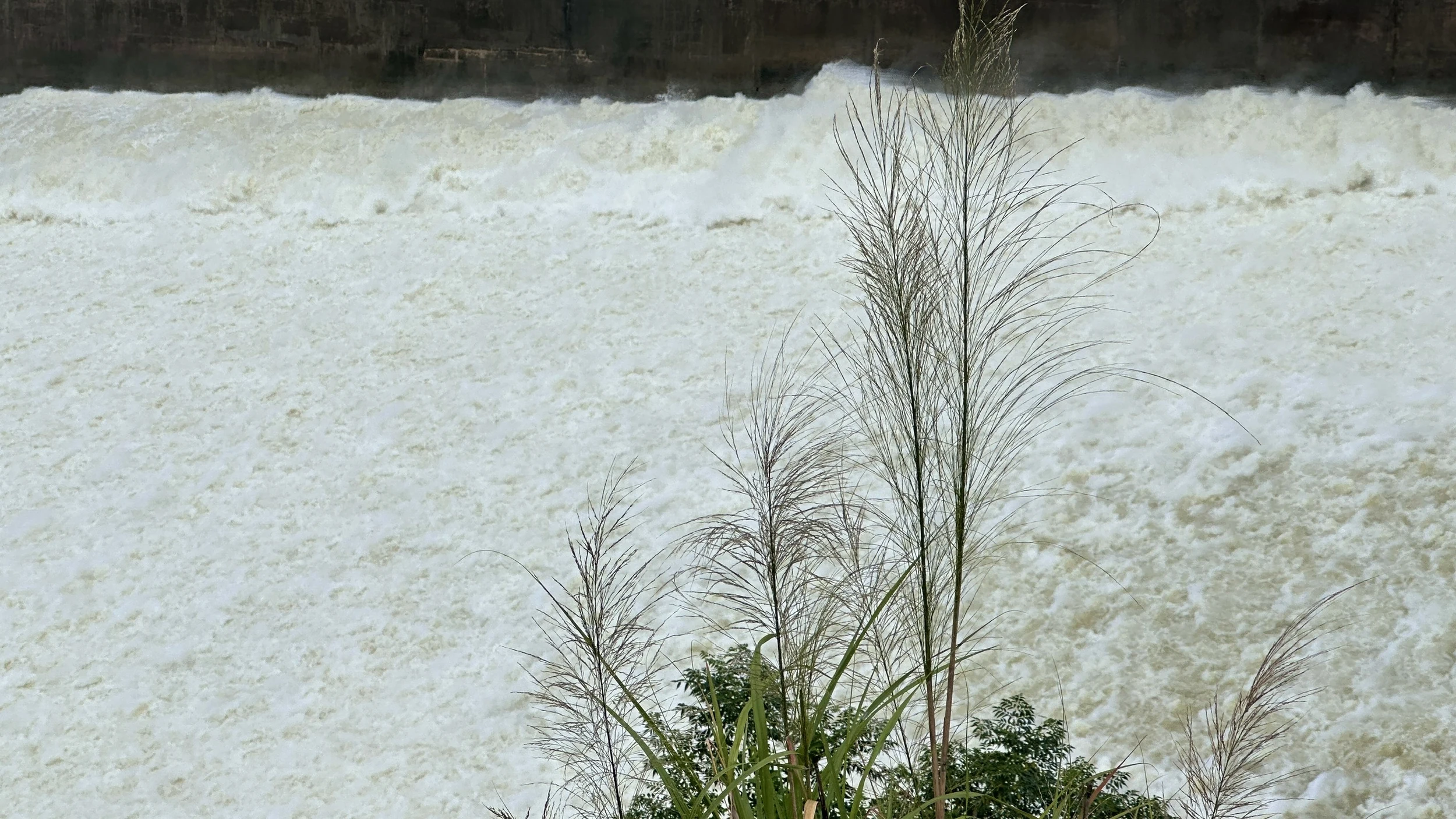 Tourists flock to Hoa Binh Hydropower Reservoir to witness majestic discharge