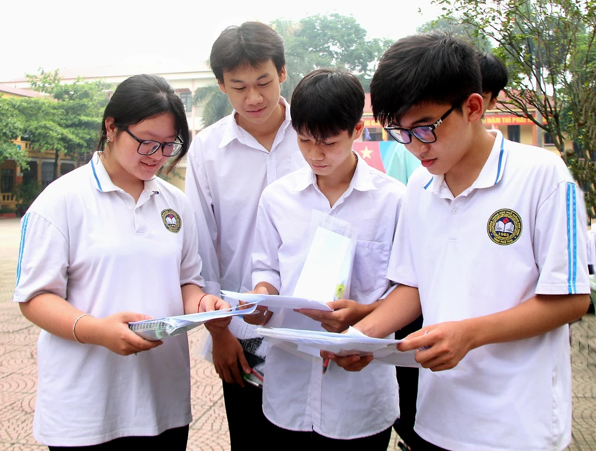 Phú Thọ có 1.246 điểm 10 trong Kỳ thi tốt nghiệp THPT năm 2025