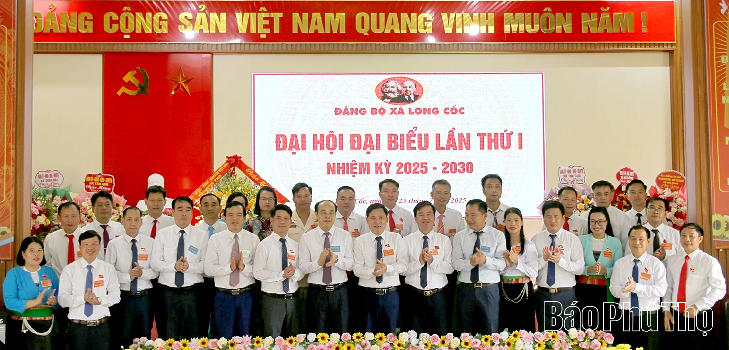 Đại hội Đại biểu Đảng bộ xã Long Cốc lần thứ I, nhiệm kỳ 2025 - 2030