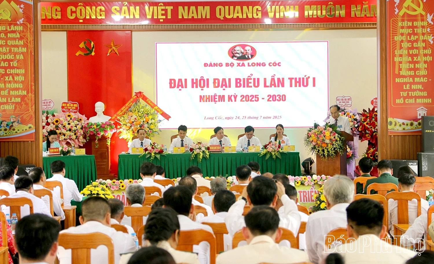 Đại hội Đại biểu Đảng bộ xã Long Cốc lần thứ I, nhiệm kỳ 2025 - 2030