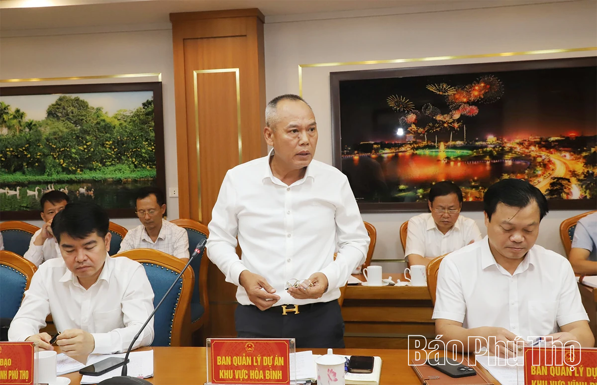 Đẩy nhanh tiến độ giải ngân các dự án khắc phục hậu quả bão YAGI